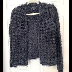 ALFANI EYELASH CARDIGAN